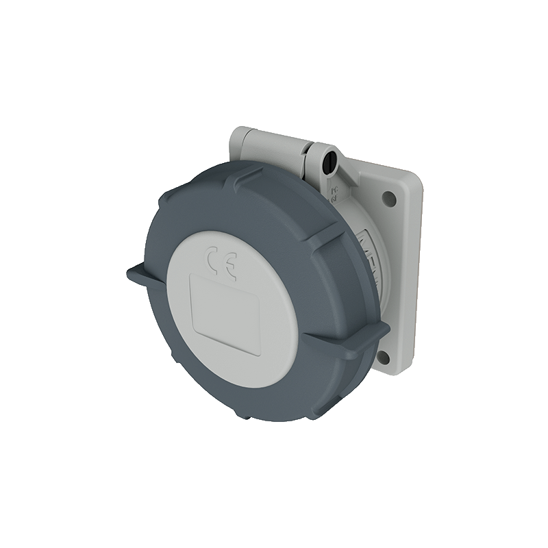 Mennekes 1157 ,Priza modulara CEE pentru montajul in carcase sau canale TwinCONTACT 16A 5 poli 1h-50V , IP67