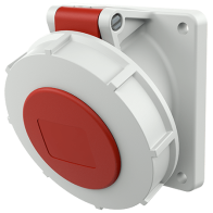 Mennekes 1169 ,Priza modulara CEE pentru montajul in carcase sau canale TwinCONTACT 16A 4 poli 6h 400V IP67