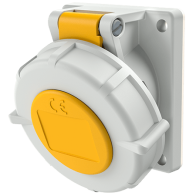 Mennekes 1700 ,Priza modulara CEE pentru montajul in carcase sau canale TwinCONTACT 16A 3 poli 4h 110V , IP67