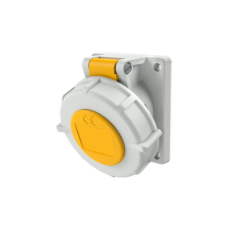 Mennekes 1700 ,Priza modulara CEE pentru montajul in carcase sau canale TwinCONTACT 16A 3 poli 4h 110V , IP67