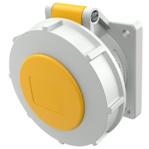 Mennekes 1710 ,Priza modulara CEE pentru montajul in carcase sau canale TwinCONTACT 16A 4 poli , 4h , 110V , IP67