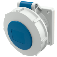 Mennekes 1711 ,Priza modulara CEE pentru montajul in carcase sau canale TwinCONTACT 16A 4 poli 9h 230V , IP67