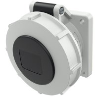 Mennekes 1713 ,Priza modulara CEE pentru montajul in carcase sau canale TwinCONTACT 16A 4 poli 7h 500V , IP67