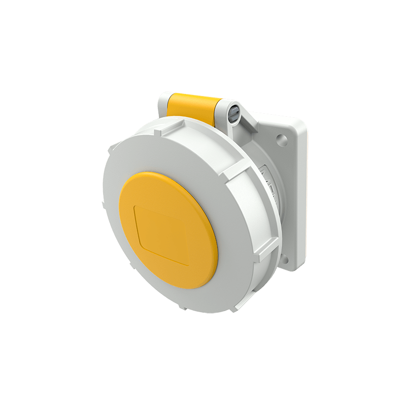 Mennekes 1716 ,Priza modulara CEE pentru montajul in carcase sau canale TwinCONTACT 16A 5 poli 4h 110V , IP67