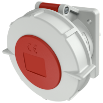 Mennekes 1814 ,Priza modulara CEE pentru montajul in carcase sau canale TwinCONTACT 32A 4 poli 6h 400V , IP67