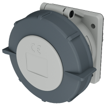 Mennekes 1821 ,Priza modulara CEE pentru montajul in carcase sau canale TwinCONTACT 32A 5 poli 1h-50V , IP67