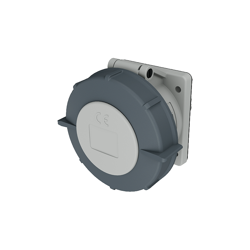 Mennekes 1821 ,Priza modulara CEE pentru montajul in carcase sau canale TwinCONTACT 32A 5 poli 1h-50V , IP67