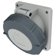 Mennekes 1824 ,Priza modulara CEE pentru montajul in carcase sau canale TwinCONTACT 32A 5 poli 1h-50V , IP67