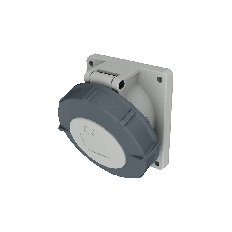 Mennekes 1824 ,Priza modulara CEE pentru montajul in carcase sau canale TwinCONTACT 32A 5 poli 1h-50V , IP67