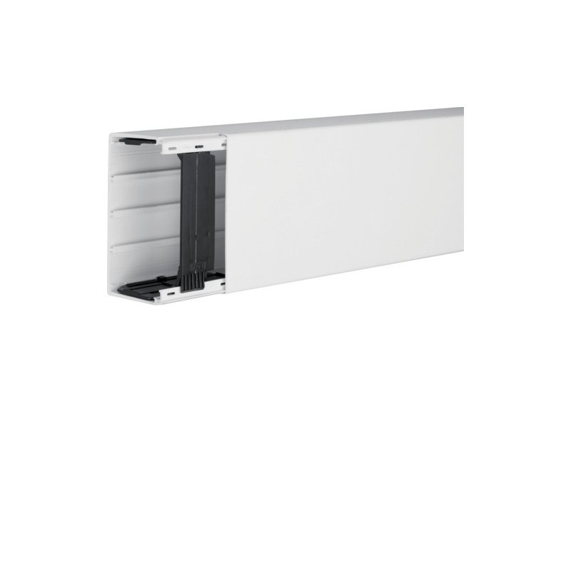 Canal Cablu  din PC/ABS fara halogen LFH 60x110mm alb  , Hager LFH6011009010