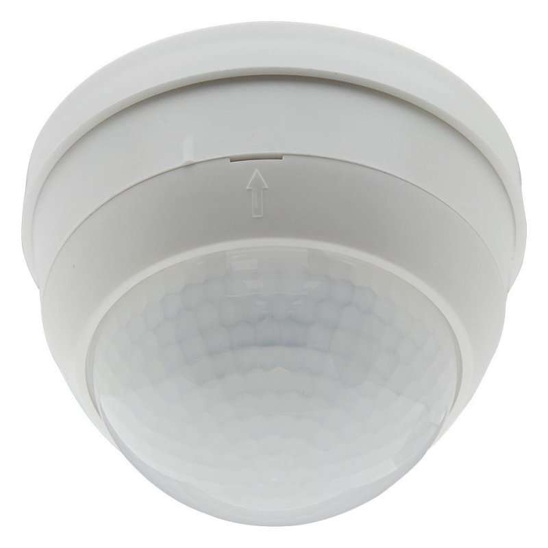 B.E.G. Detector de miscare 360° IP54  LUXOMAT 1 canal RW24m montat la suprafata alb