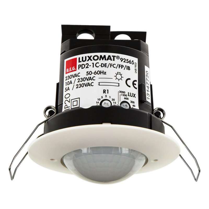 Detector de prezenta 230V PD2-1C instalatie tavan alb