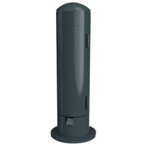 Coloana de energie bolard din din metal cu prize CEE 16/32A 400V Schuko 2x230V  RCBO