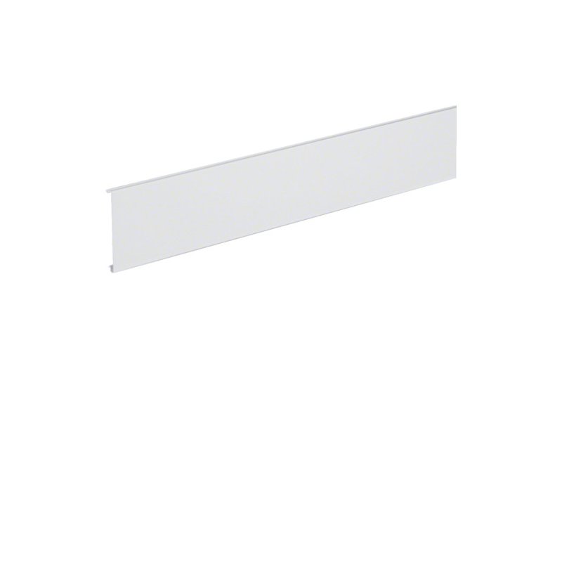 Capac canal cablu aparataj la BRS Lățime 80mm din tablă de oțel in alb  , Hager BRS08029010