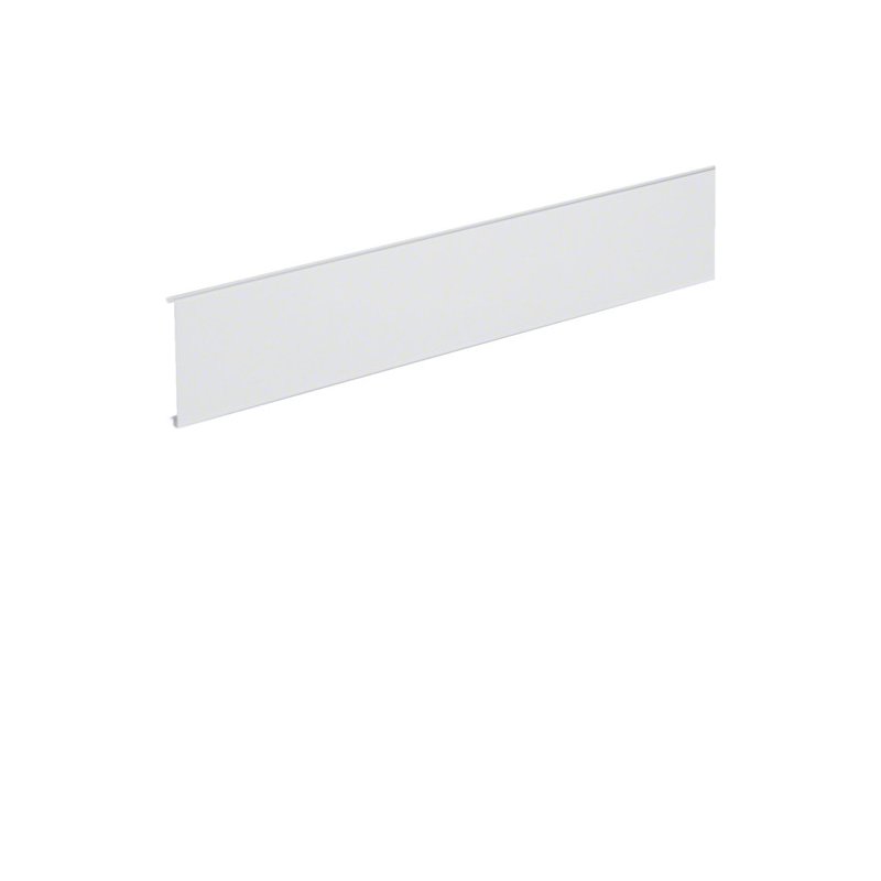 Capac canal cablu aparataj la BRS cu Lățime 80mm din tablă de oțel alb uz. , Hager BRS08029016