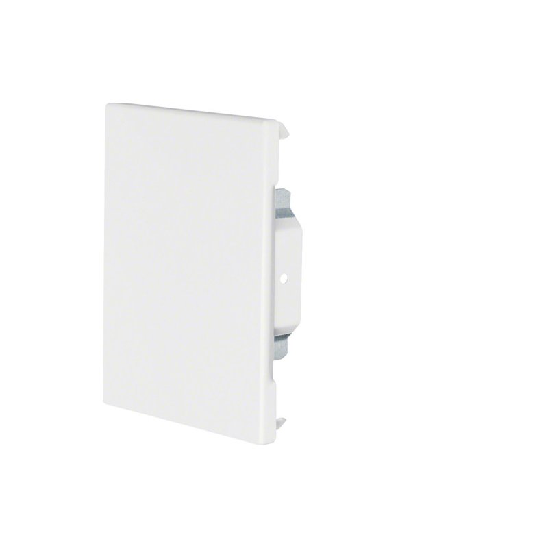 Capac terminal tăietură ascunsă la BRS 100x130mm OT 80mm din tablă de oțel alb  , Hager BRS10013069010