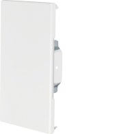 Capac terminal tăietură ascunsă la BRS 100x170mm OT 80mm din tablă de oțel alb  , Hager BRS10017069010