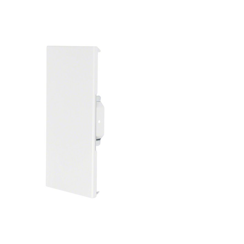 Capac terminal tăietură ascunsă la BRS 100x210mm OT 80mm din tablă de oțel alb  , Hager BRS10021069010