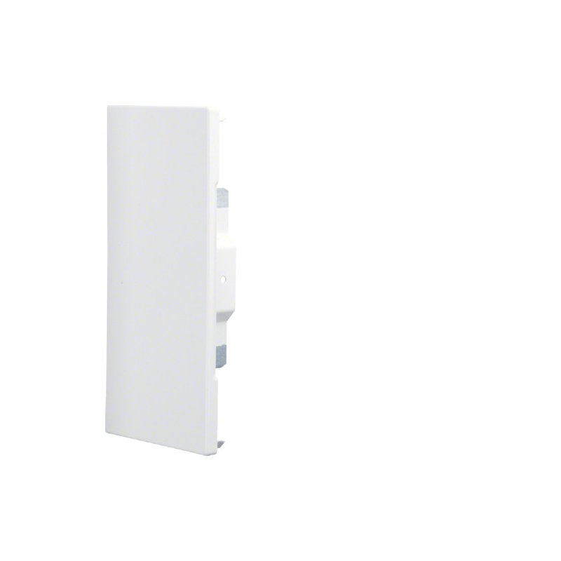 Capac terminal tăietură ascunsă la BRS 100x210mm OT 120mm din tablă de oțel alb  , Hager BRS1002106B9010