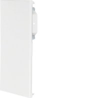 Capac terminal tăietură ascunsă la BRS 100x210mm OT 2x80mm din tablă de oțel alb  , Hager BRS1002106D9010