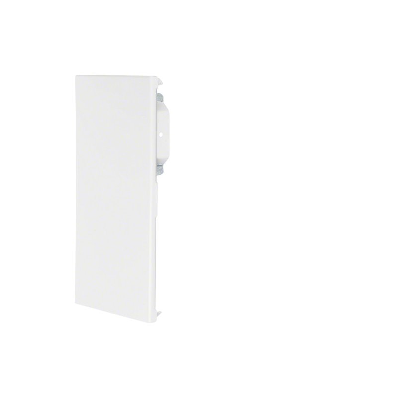 Capac terminal tăietură ascunsă la BRS 100x210mm Capac 2x80mm tablă de oțel vweiß , Hager BRS1002106D9016