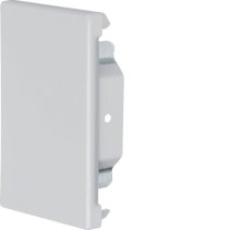 Capac terminal tăietură ascunsă tablă de oțel la BRS 70x100mm Capac 80mm gri deschis  , Hager BRS6510067035