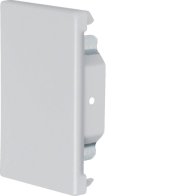 Capac terminal tăietură ascunsă tablă de oțel la BRS 70x100mm Capac 80mm gri deschis  , Hager BRS6510067035