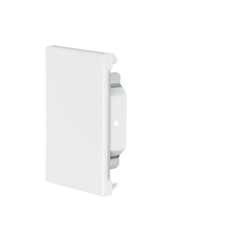 Capac terminal tăietură ascunsă tablă de oțel la BRS 70x100mm Capac 80mm alb  , Hager BRS6510069010