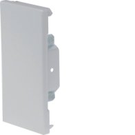 Capac terminal tăietură ascunsă tablă de oțel la BRS 70x130mm Capac 80mm gri deschis  , Hager BRS6513067035