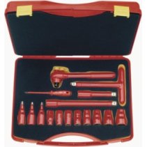 Sortiment de scule de siguranță VDE, 1000 V, 16 bucăți