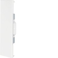 Capac terminal tăietură ascunsă la BRS 68x210mm OT 120mm din tablă de oțel alb  , Hager BRS652106B9010