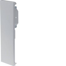 Capac terminal tăietură ascunsă tablă de oțel la BRS 70x210mm Capac 2x80mm gri deschis  , Hager BRS652106D7035