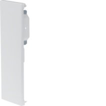 Capac terminal tăietură ascunsă tablă de oțel la BRS 70x210mm Capac 2x80mm alb  , Hager BRS652106D9010