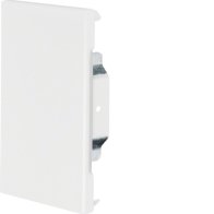 Capac terminal tăietură ascunsă la BRS 85x130mm OT 80mm din tablă de oțel alb  , Hager BRS8513069010