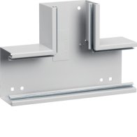 Element T din profil de bază tablă de oțel la BRS 68x100mm Capac 80mm gri deschis  , Hager BRS6510087035