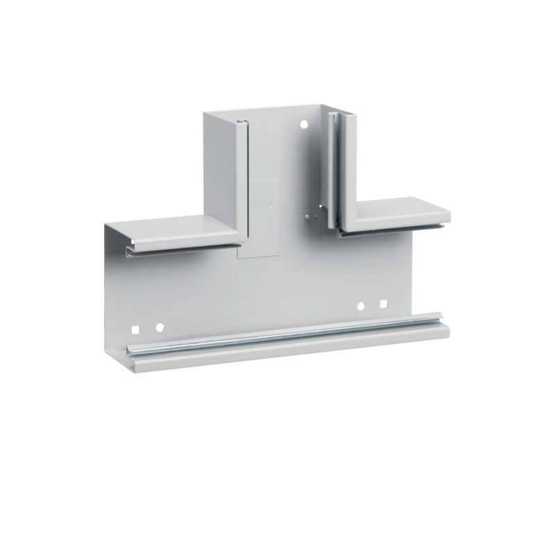 Element T din profil de bază tablă de oțel la BRS 68x100mm Capac 80mm gri deschis  , Hager BRS6510087035