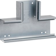 Element T din profil de bază tablă de oțel la BRS 68x100mm Capac 80mm zincat , Hager BRS651008VERZ