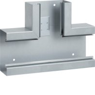 Element T din profil de bază tablă de oțel la BRS 68x130mm Capac 80mm zincat , Hager BRS651308VERZ