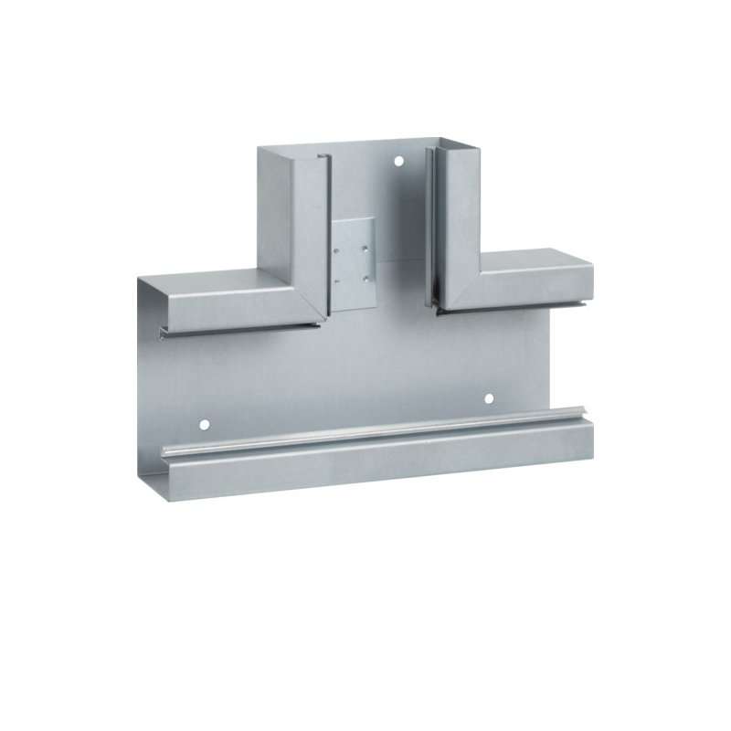 Element T din profil de bază tablă de oțel la BRS 68x130mm Capac 80mm zincat , Hager BRS651308VERZ