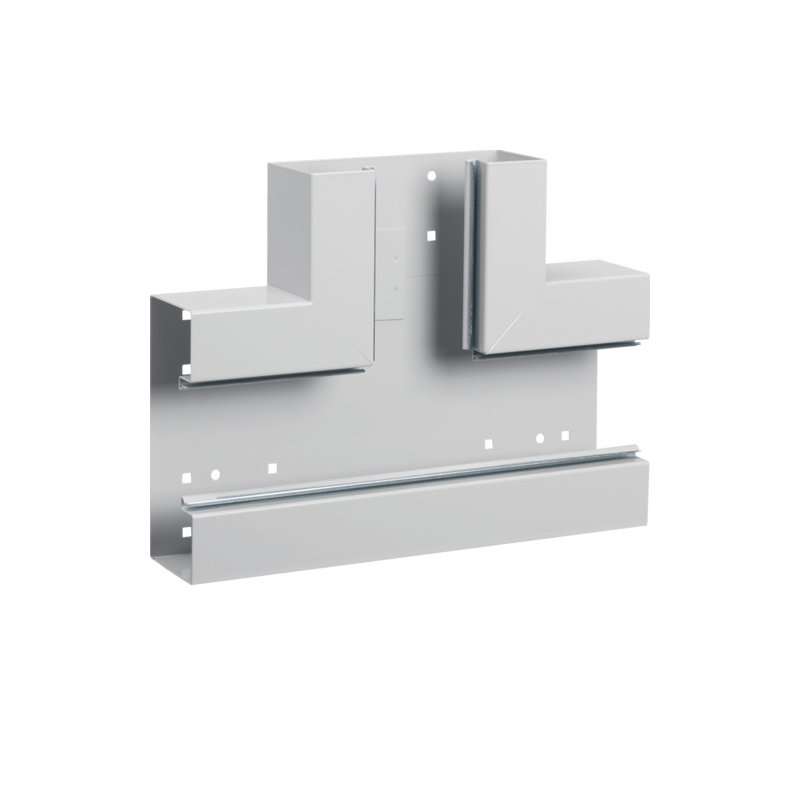 Element T din profil de bază tablă de oțel la BRS 68x170mm Capac 80mm gri deschis  , Hager BRS6517087035