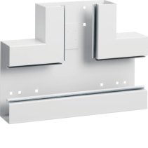 Element T din profil de bază tablă de oțel la BRS 68x170mm Capac 80mm alb  , Hager BRS6517089010