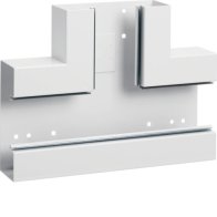 Element T din profil de bază tablă de oțel la BRS 68x170mm Capac 80mm alb  , Hager BRS6517089010