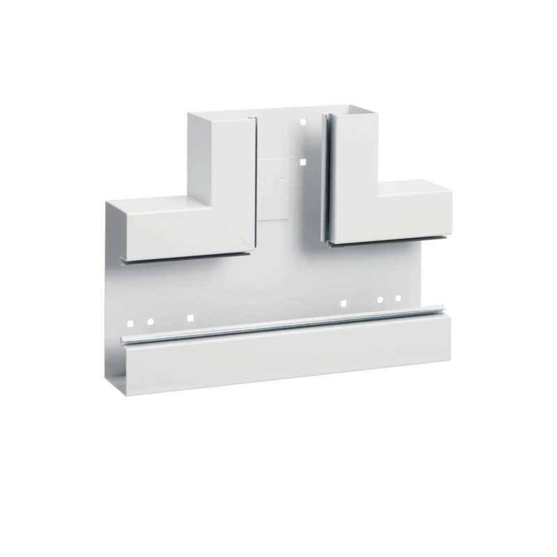 Element T din profil de bază tablă de oțel la BRS 68x170mm Capac 80mm alb  , Hager BRS6517089010