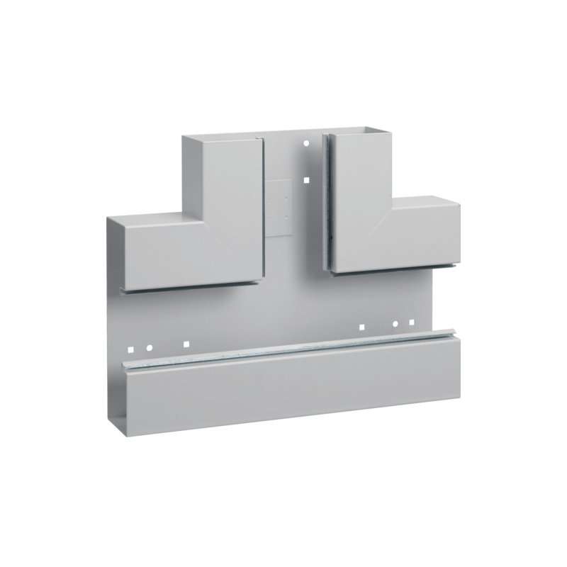 Element T din profil de bază tablă de oțel la BRS 68x210mm Capac 80mm gri deschis  , Hager BRS6521087035