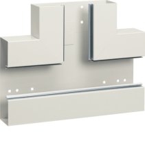 Element T din profil de bază la BRS 68x210mm Capac 80mm din tablă de oțel crem , Hager BRS6521089001