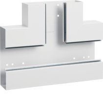 Element T din profil de bază la BRS 68x210mm Capac 80mm tablă de oțel alb uz. , Hager BRS6521089016