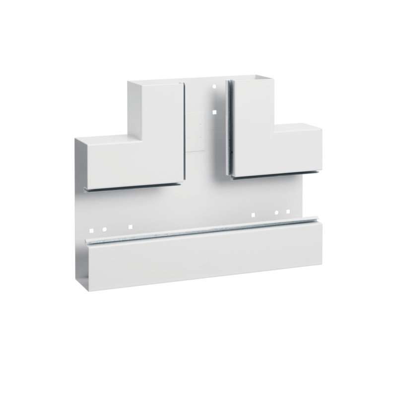 Element T din profil de bază la BRS 68x210mm Capac 80mm tablă de oțel alb uz. , Hager BRS6521089016