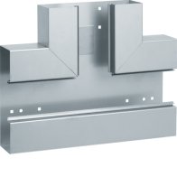 Element T din profil de bază tablă de oțel la BRS 68x210mm Capac 80mm zincat , Hager BRS652108VERZ
