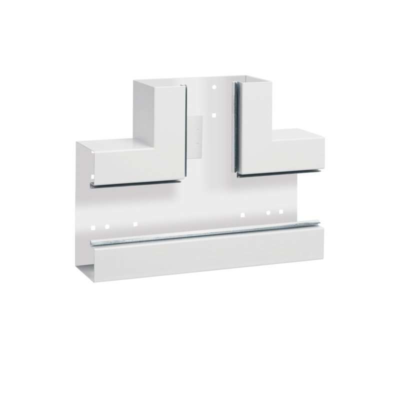 Element T din profil de bază la BRS 83x170mm Capac 80mm tablă de oțel alb uz. , Hager BRS8517089016