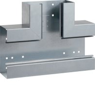 Element T din profil de bază la BRS 85x170mm Capac 80mm din tablă de oțel zincat , Hager BRS851708VERZ